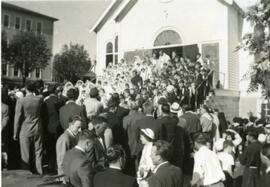 First Communion at Our Lady Lourdes Church