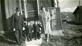 Armand, Aurore, Raymond and Robert Bedard