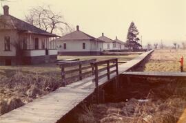 Mill worker's cottages at Fraser Mills - 1973