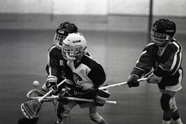 Tyke lacrosse jamboree Coquitlam vs New West at Coquitlam Sports Centre
