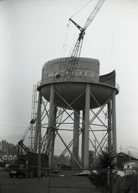 Coquitlam Water Tower removal