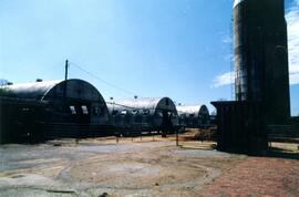 Colony Farm storage building and silo