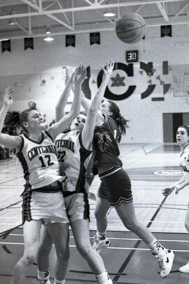 Girls high school basketball Centennial Centaurs vs Maple Ridge Ramblers at Centennial High School
