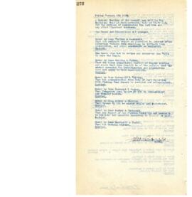 Regular Council Minutes - 1924
