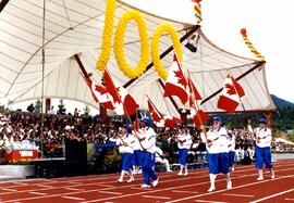 BC Summer Games Opening Ceremonies, Parade