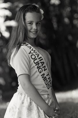 10 year old Nicole Ivans of Port Moody - Young Miss Hawaiian Tropic Winner