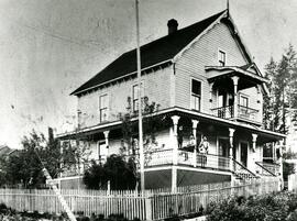 Bouthot residence at the corner of Laval Square and Cartier Avenue