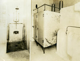 Lavatory - showing shower baths