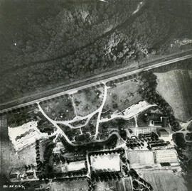 Aerial view of Homes for the Aged - BC353-22