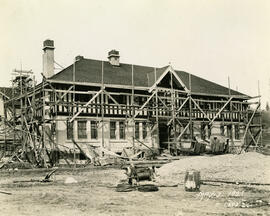 Construction of Boys Industrial School at Coquitlam Administration Building