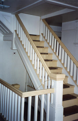 Cottage 107 interior - Attic Staircase