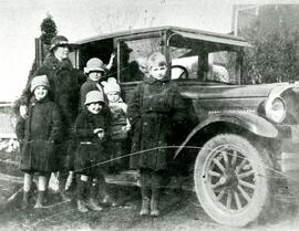 Edgar Family with their car