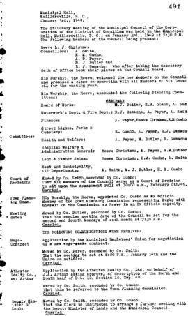 Regular Council Minutes - 1949