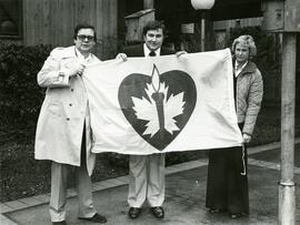 Heart Fund flag raising