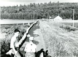 Colony Farm during the 1948 Flood