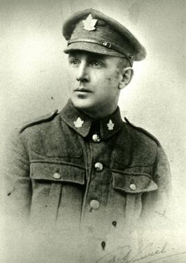 Fred Frost in military uniform