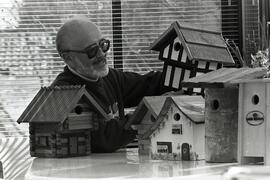 Joe Sadowski, bird house expert, builder, and collector