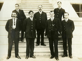 Night Staff 1913 - Reynolds, Chief Theroux, Christopherson, Deputy Chief Jamieson, J. McDonald, D...