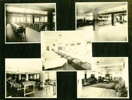 Interior views: West Lawn photograph collage