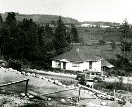 Stan Lowry's home on Pitt River Road