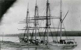 Fraser Mills, Sailing Vessels at Dock