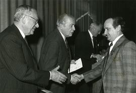 Lemay shakes hands