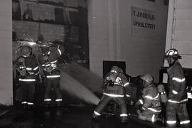 Fire destroys upholstery factory on Columbia in Port Moody