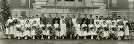 Provincial Mental Hospital Graduation Class, Essondale, B.C. - 1936