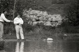 Sage Casting instructors preparing for fishing season at Lafarge Lake