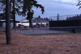 Tennis Court at The District of Coquitlam Municipal Sports Centre