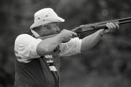 Trap shooting BC Summer Games at Pitt Meadows Gun Club