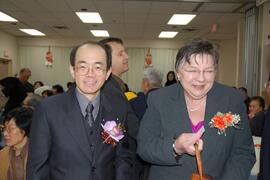 Mayor Maxine Wilson with Deputy Director General Jeffery Chuan-chin Kau