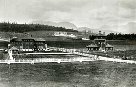 Colony Farm with Essondale's West Lawn in the background