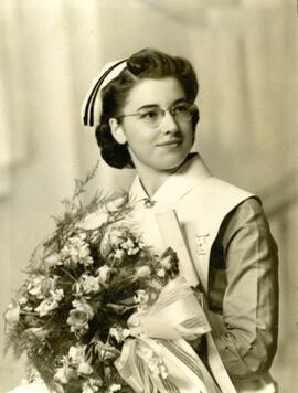 Graduation photograph of Lillian Touzeau