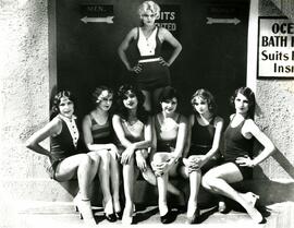 Hollywood starlets including Carol Lombard and Clara Jacobs