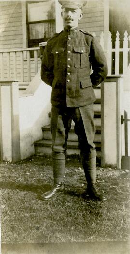 Alexander Windram in uniform