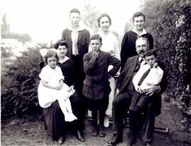 Theroux Family (Arthur, Rose, Oscar, Albertine, Albert, Theodore, Yvonne, George)