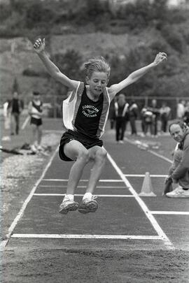 Track and Field meet at Coquitlam Town Centre