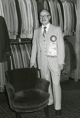 Nick Werner in Suit Shop