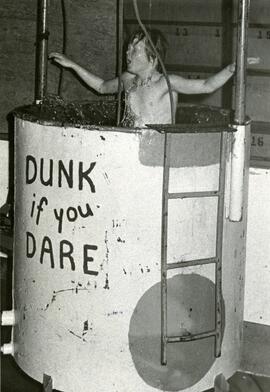 All Saint Parish Fair dunk tank