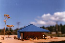 Model of a municipal building