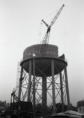 Coquitlam Water Tower removal