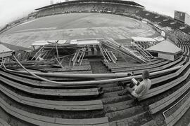 Empire Stadium before its demolition