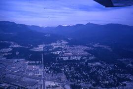 Colony Farm, Mayfair Industrial Park, Coquitlam River and Fraser River, looking southwesterly