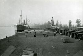 Fraser Mills, Export Shipping Wharf