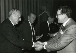 Lemay shakes hands