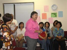 Mayor Maxine Wilson at an event