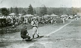Fraser Mills' baseball team plays a home game at Mackin Park