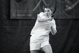 Tennis player at Blue Mountain Racquet Club
