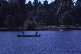 Canoeing at Como Lake